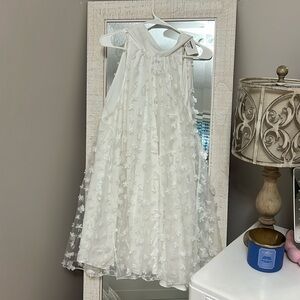 White Floral Boutique Dress